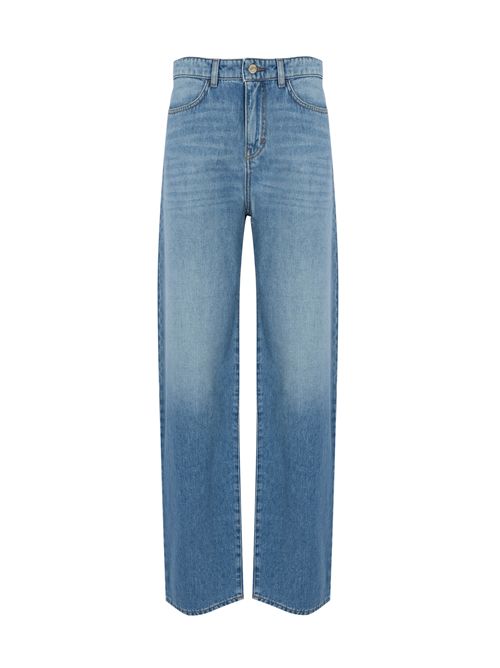 Jeans over Zagara in denim MAX MARA STUDIO | 2526186011600009